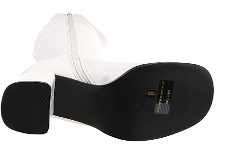 Amazon.com | Pleaser - Gogo (White) Adult Boots - Wide Width